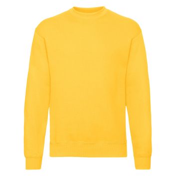 Fruit Of The Loom Men's Classic Set-In Sweatshirt Sunflower