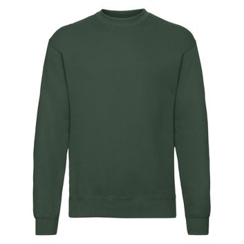 Fruit Of The Loom Men's Classic Set-In Sweatshirt Bottle Green