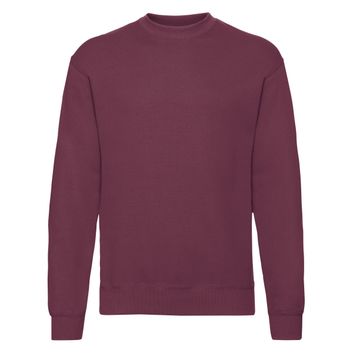 Fruit Of The Loom Men's Classic Set-In Sweatshirt Burgundy