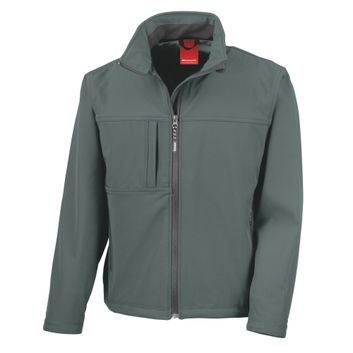 Result Men's Classic Softshell Jacket Grey