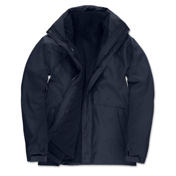 B&amp;C Men's Corporate 3-in-1 Jacket Navy Blue