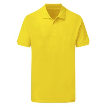 SG Men's Cotton Polo Yellow