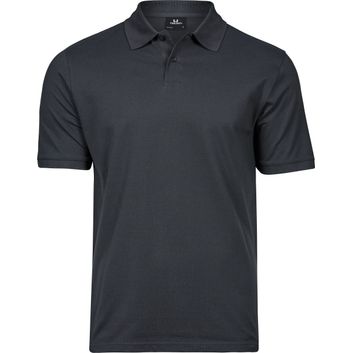 Tee Jays Men's Heavy Polo Dark Grey