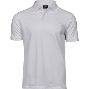 Tee Jays Men's Heavy Polo White