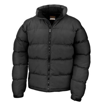 Result Urban Outdoor Wear Men's Holkham Down Feel Jacket Black
