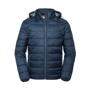 Russell Men's Hooded Nano Jacket French Navy