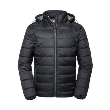 Russell Men's Hooded Nano Jacket Black