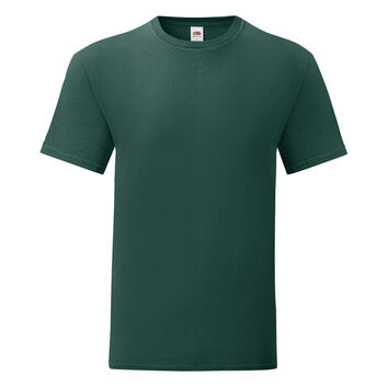 Fruit Of The Loom Men's Iconic 150 Tee Forest Green