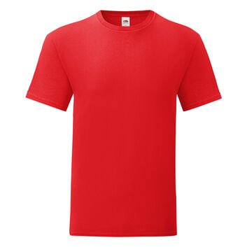 Fruit Of The Loom Men's Iconic 150 Tee Red