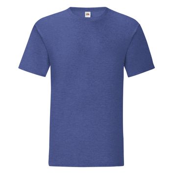 Fruit Of The Loom Men's Iconic 150 Tee Retro Heather Royal