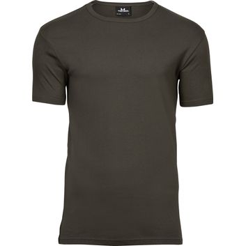 Tee Jays Men's Interlock Tee Dark Olive Green