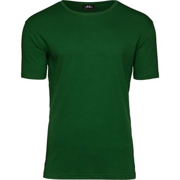 Tee Jays Men's Interlock Tee Forest Green