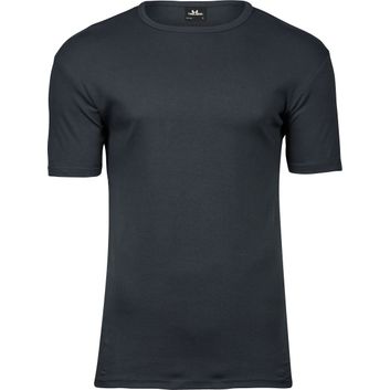 Tee Jays Men's Interlock Tee Dark Grey