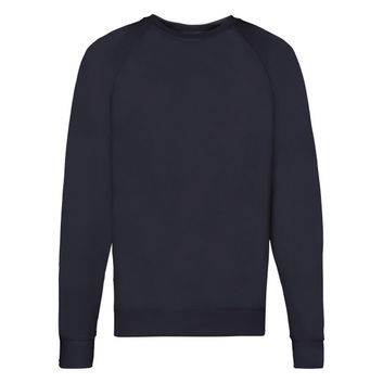 Fruit Of The Loom Men's Lightweight Raglan Sweat Deep Navy