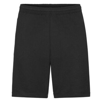 Fruit Of The Loom Men's Lightweight Shorts Black
