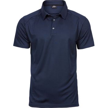 Tee Jays Men's Luxury Sport Polo Navy Blue
