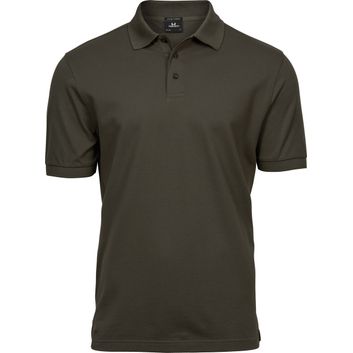 Tee Jays Men's Luxury Stretch Polo Dark Olive Green