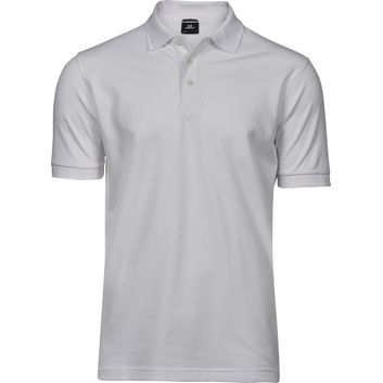 Tee Jays Men's Luxury Stretch Polo White