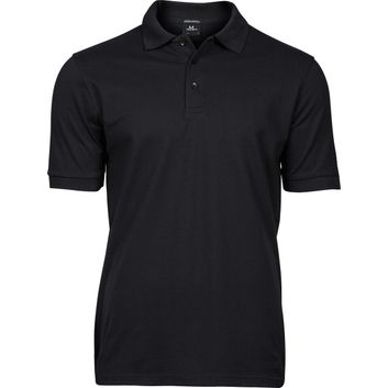 Tee Jays Men's Luxury Stretch Polo Black