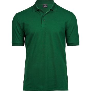 Tee Jays Men's Luxury Stretch Polo Forest Green