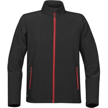 Stormtech Men's Orbiter Softshell Black/Bright Red