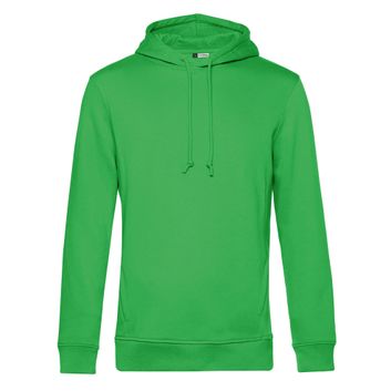 B&amp;C Men's Organic Hooded Sweat Apple Green