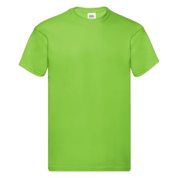 Fruit Of The Loom Men's Original T-Shirt Lime