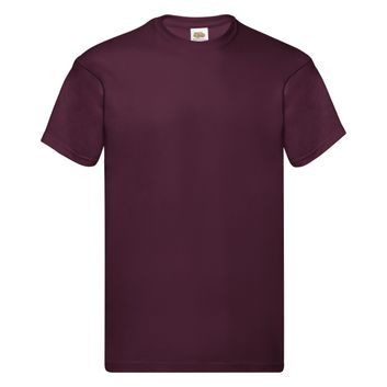 Fruit Of The Loom Men's Original T-Shirt Burgundy