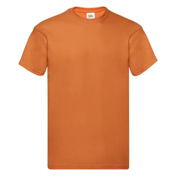Fruit Of The Loom Men's Original T-Shirt Orange