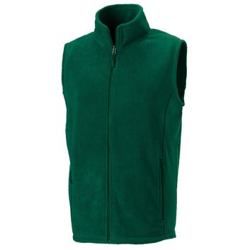 Russell Men's Outdoor Fleece Gilet Bottle Green