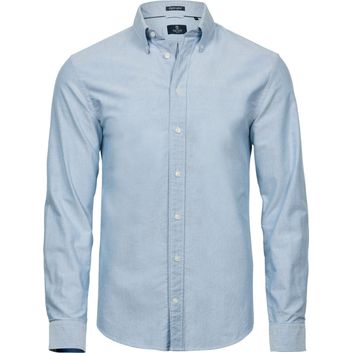 Tee Jays Men's Perfect Oxford Shirt Light Blue