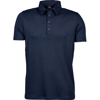 Tee Jays Men's Pima Cotton Polo Navy Blue