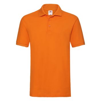Fruit Of The Loom Men's Premium Polo Orange