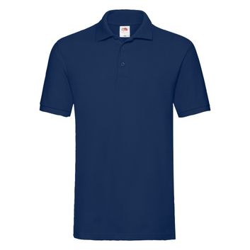 Fruit Of The Loom Men's Premium Polo Navy Blue