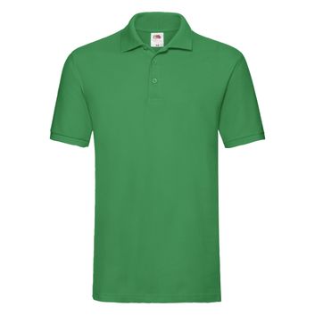 Fruit Of The Loom Men's Premium Polo Kelly Green