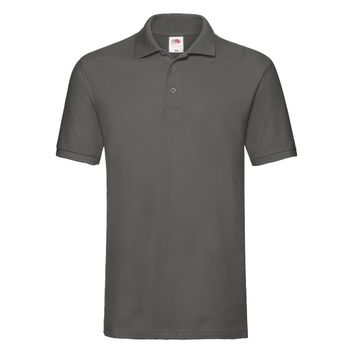 Fruit Of The Loom Men's Premium Polo Light Graphite