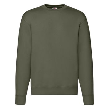 Fruit Of The Loom Men's Premium Set-In Sweat Classic Olive Green