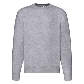 Fruit Of The Loom Men's Premium Set-In Sweat Heather Grey
