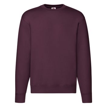 Fruit Of The Loom Men's Premium Set-In Sweat Burgundy