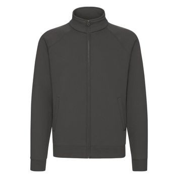 Fruit Of The Loom Men's Premium Sweat Jacket Light Graphite