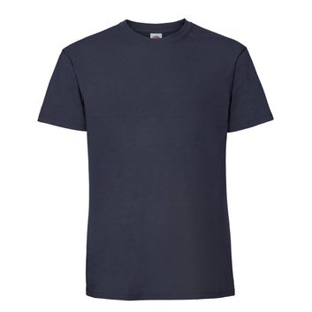 Fruit Of The Loom Men's Ring Spun Premium T-Shirt Deep Navy