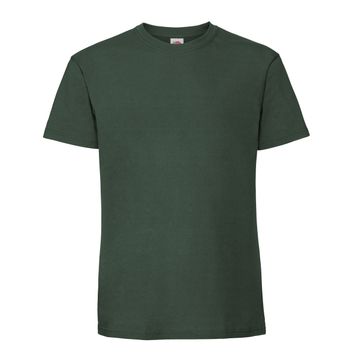 Fruit Of The Loom Men's Ring Spun Premium T-Shirt Bottle Green
