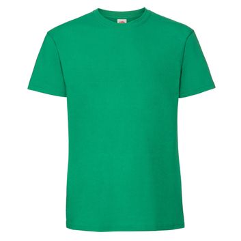 Fruit Of The Loom Men's Ring Spun Premium T-Shirt Kelly Green