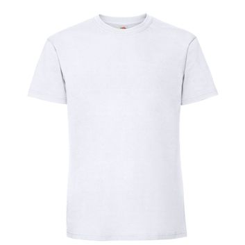 Fruit Of The Loom Men's Ring Spun Premium T-Shirt White