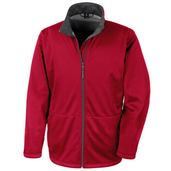 Result Core Men's Softshell Jacket Red
