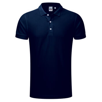 Russell Men's Stretch Polo French Navy