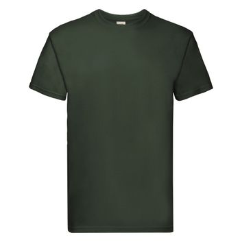 Fruit Of The Loom Men's Super Premium T-Shirt Bottle Green