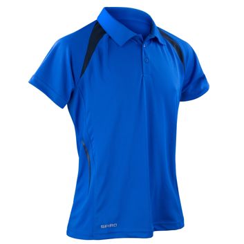 Spiro Men's Team Spirit Polo Shirt Royal/Navy
