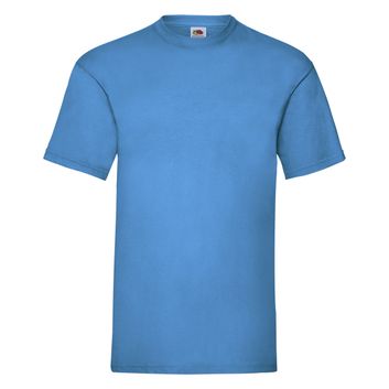 Fruit Of The Loom Men's Valueweight T-Shirt Azure Blue