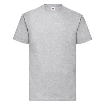 Fruit Of The Loom Men's Valueweight T-Shirt Heather Grey